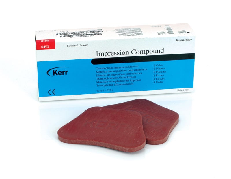 Impression Compound Cakes x 8 - Red (Temp 55°C) 