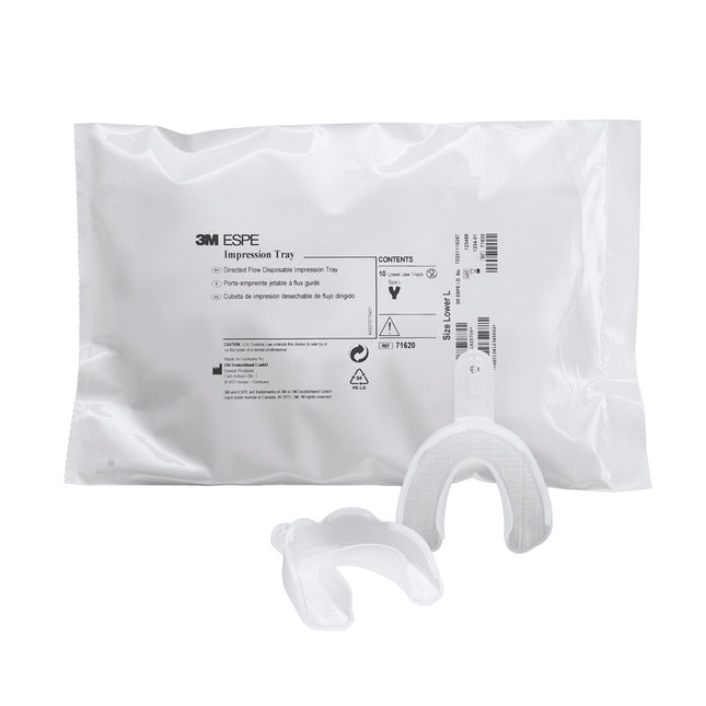 3M Disposable Impression Tray Upper Jaw Size Small 