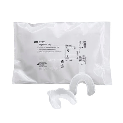 3M Disposable Impression Tray Lower Jaw Size Small 