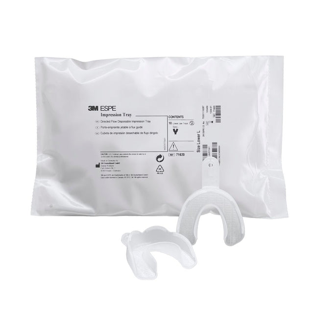 3M Disposable Impression Tray Lower Jaw Size Small 