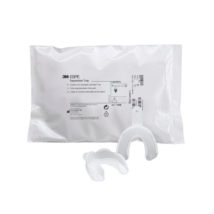 3M Disposable Impression Tray Lower Jaw Size Medium 