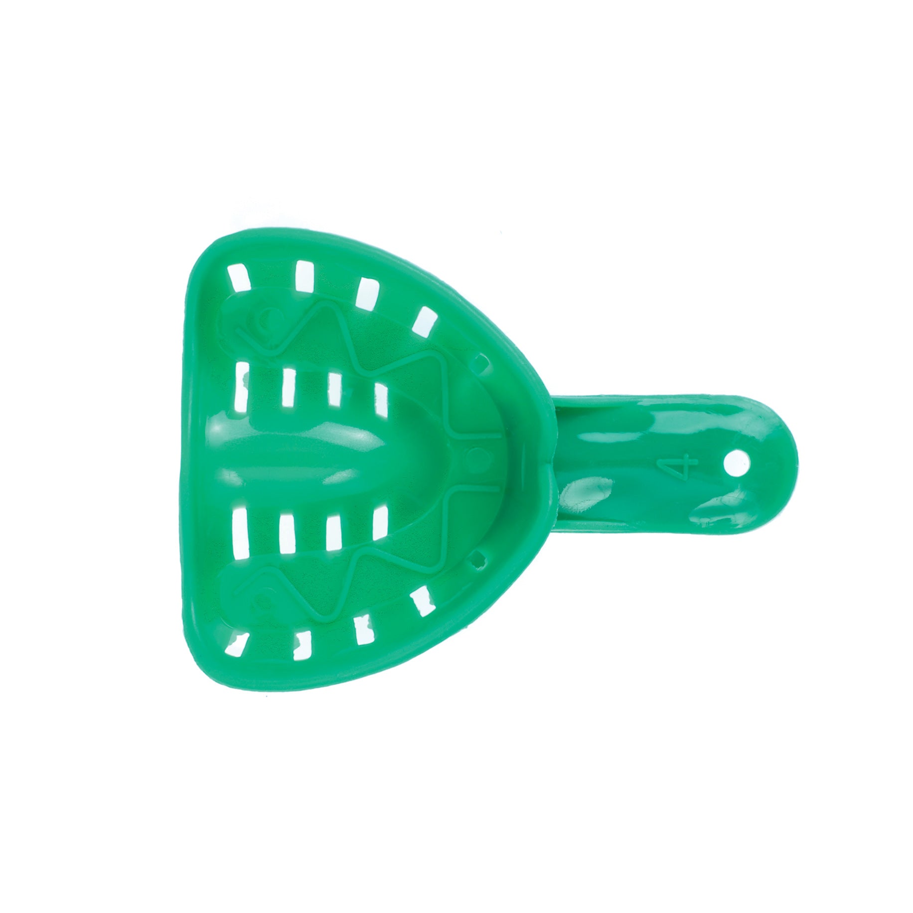 Orthodontic Impression Trays Size 4 Upper Medium - Green 