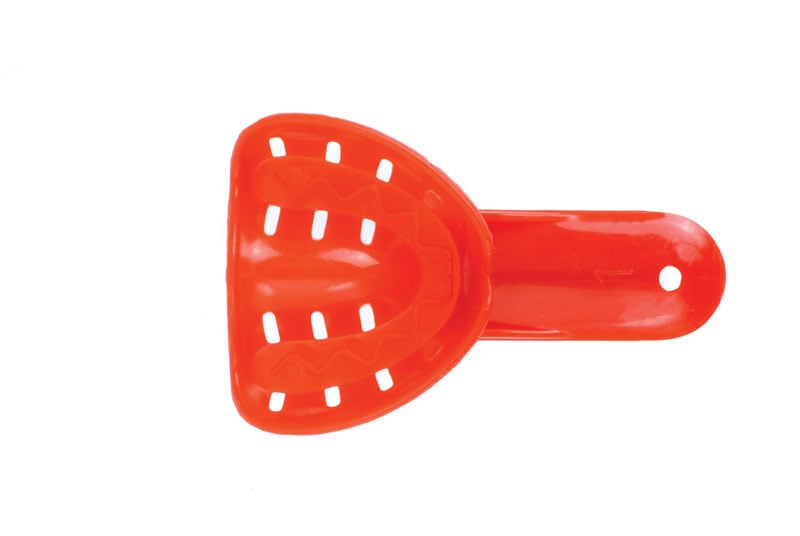 Orthodontic Impression Trays Size 1 Upper Red Child 