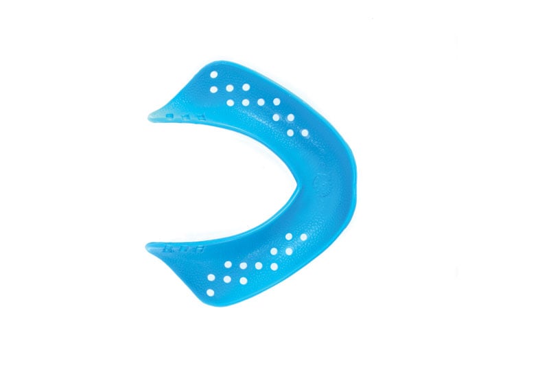 Solo Impression Trays Lower 6 Edentulous Shallow 