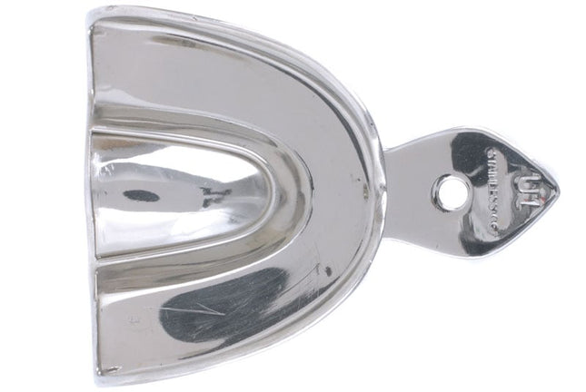 Stainless Steel Impression Trays Plain Upper No.1 XS 