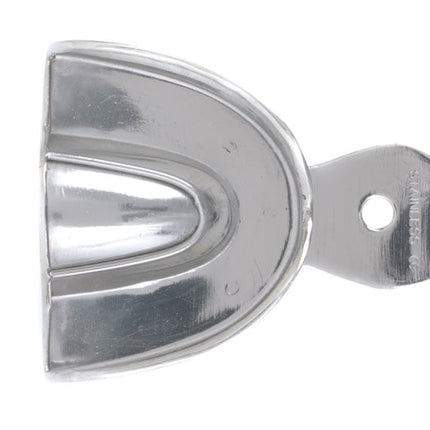 Stainless Steel Impression Trays Plain Upper No.4 Large 