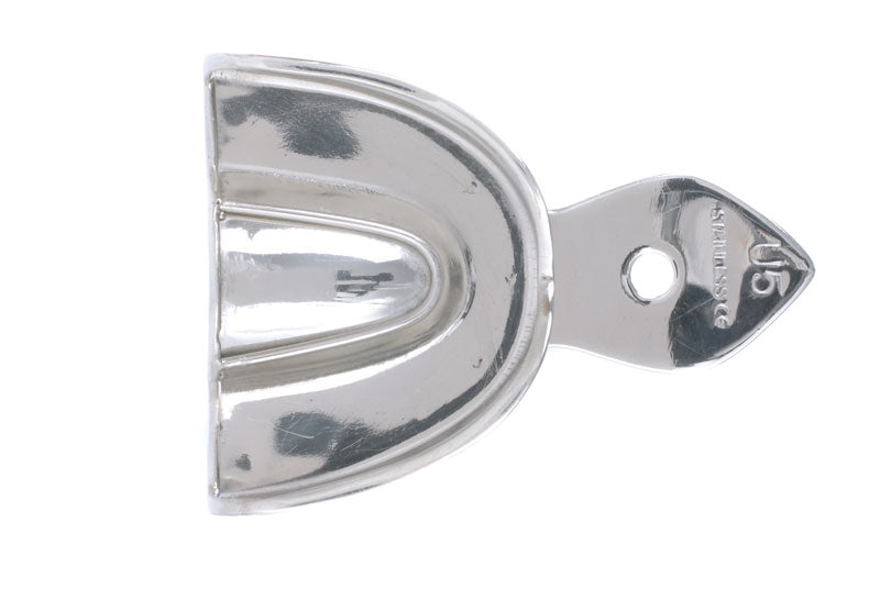 Stainless Steel Impression Trays Plain Upper No.5 XL 