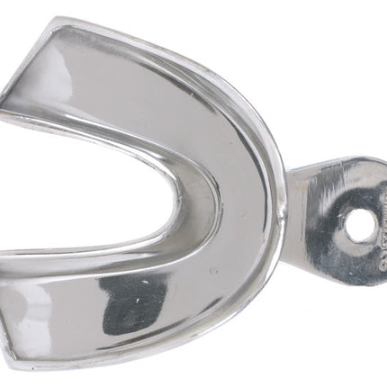 Stainless Steel Impression Trays Plain Lower No.1 XS 