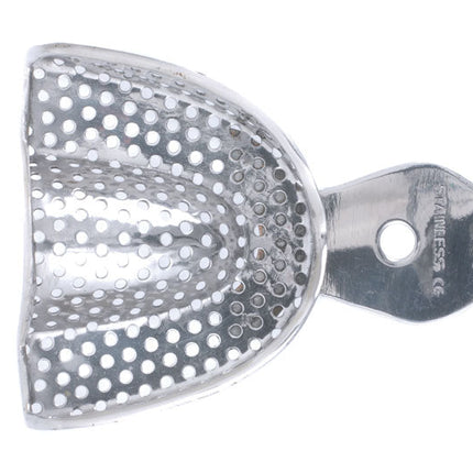 Stainless Steel Impression Trays Perforated Upper No.4 Large 