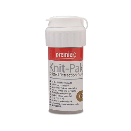 Knit-Pak Retraction Cord Size 00 Brown 