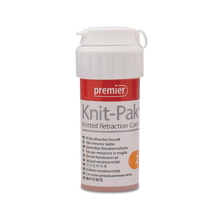 Knit-Pak Retraction Cord Size 2 Orange 