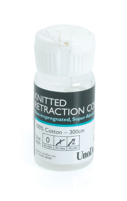 Knitted Retraction Cord Size 0 (Super Fine) 