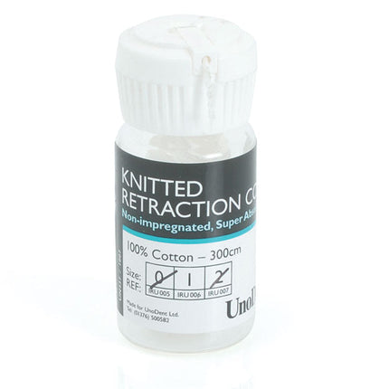 Knitted Retraction Cord Size 1 (Fine) 