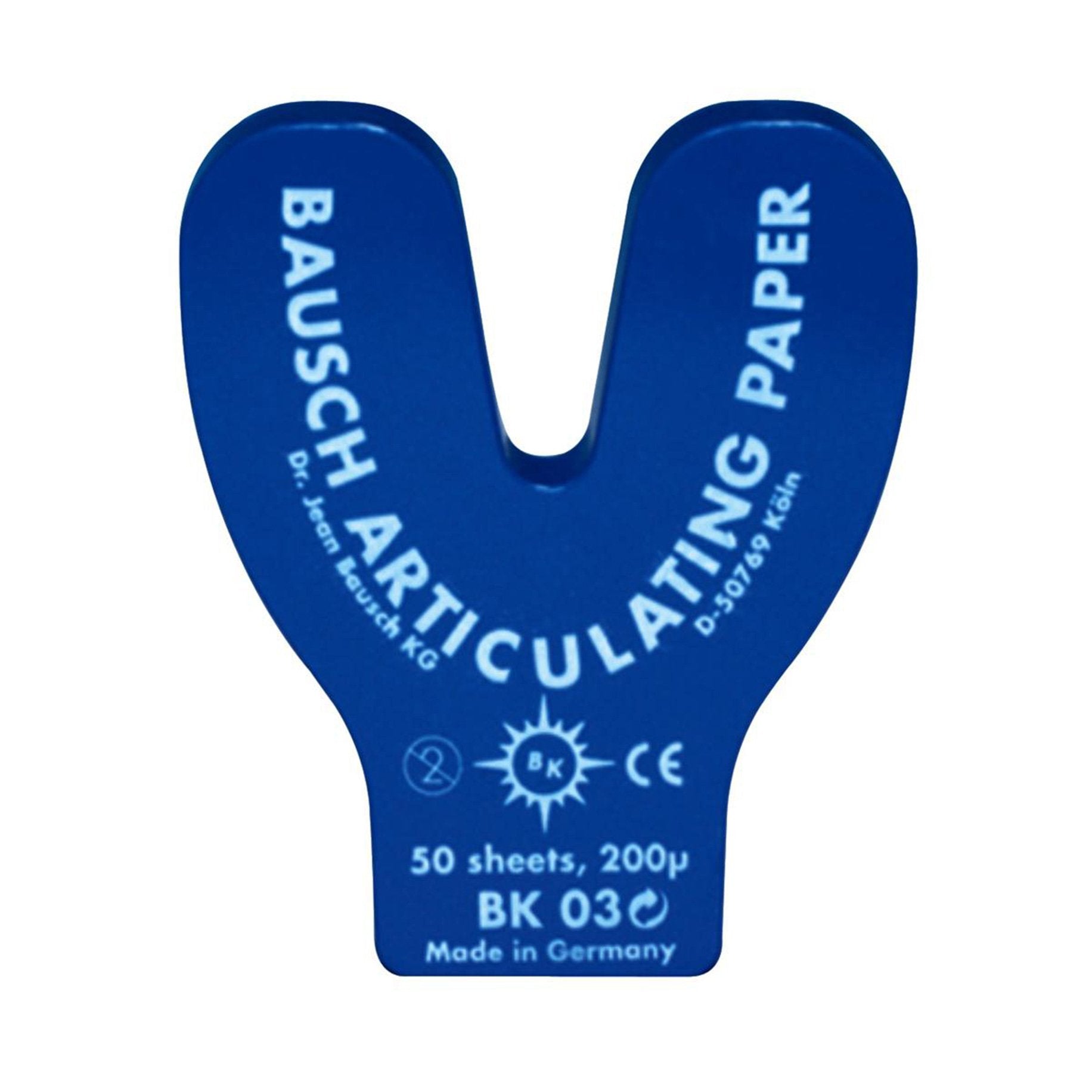 Articulating Paper Horse Shoe Thin BK03 200µ 