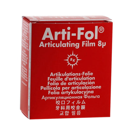 Arti-Fol Articulating Film Red 22mm 2-Sided BK 25 8Âµ 