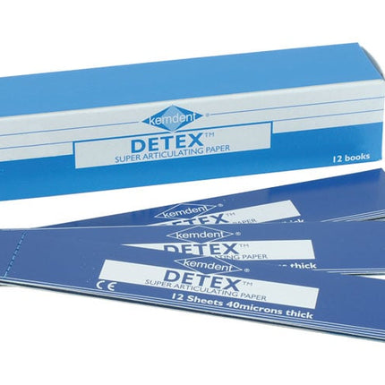 Detex Articulating Paper Blue/Blue 1â€ x 5â€ - 40Âµ 