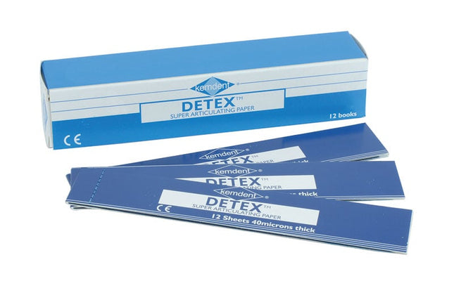 Detex Articulating Paper Blue/Blue 1â€ x 5â€ - 40Âµ 