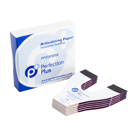 Articulating Paper Horseshoe Red/Blue 89 microns 