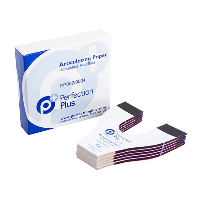 Articulating Paper Horseshoe Red/Blue 89 microns 