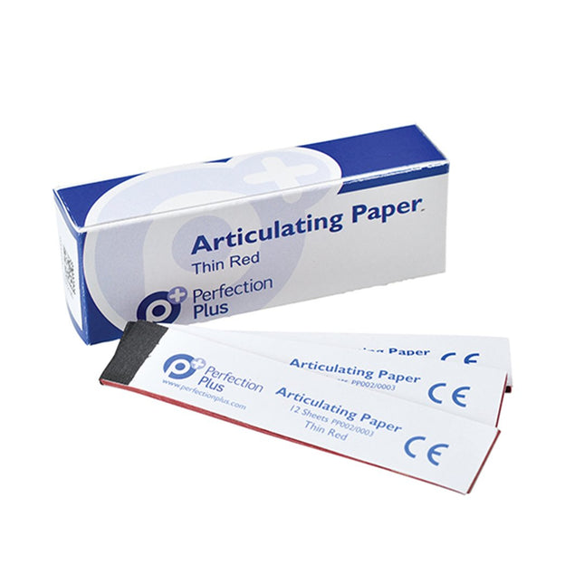 Articulating Paper Thin Red, 71 microns 12 x 12 Sheets 