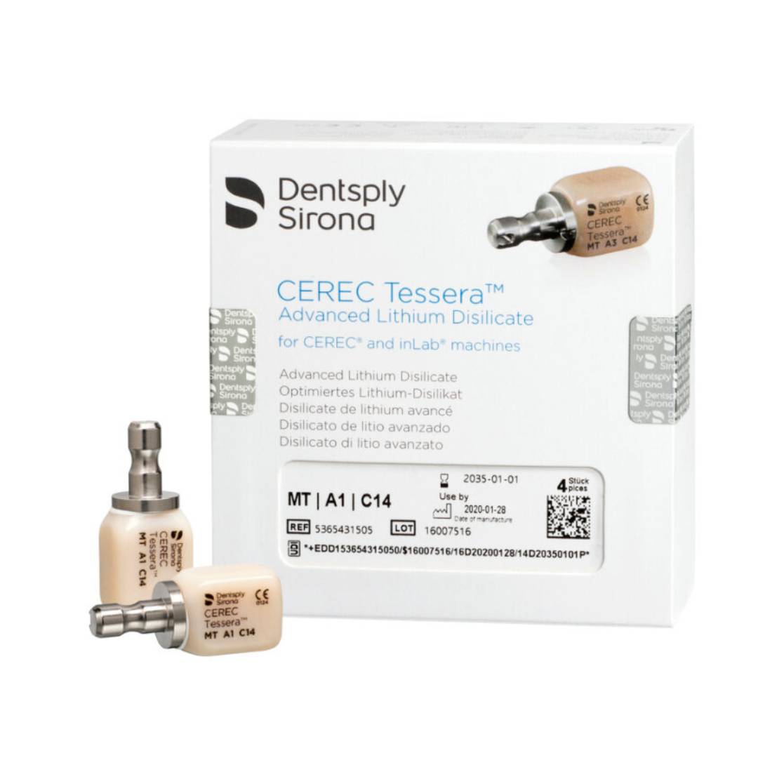CEREC Tessera CAD/CAM Blocks Size C14 MT A1 