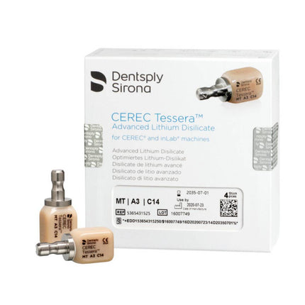 CEREC Tessera CAD/CAM Blocks Size C14 MT  A3 