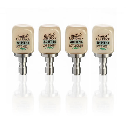 GC Initial LiSi Block CEREC, Size 14, B1  HT 