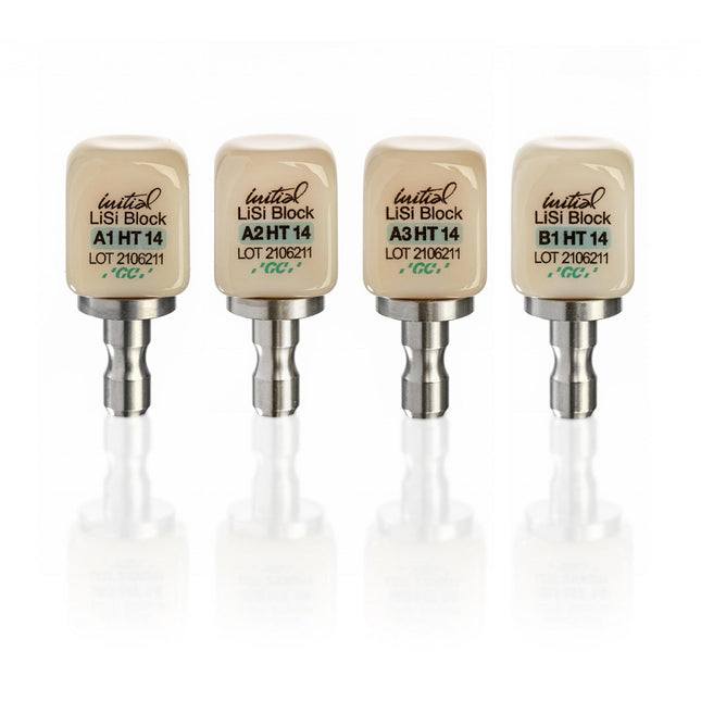 GC Initial LiSi Block CEREC, Size 14, B1  HT 