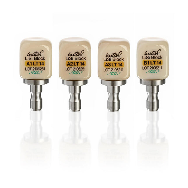 GC Initial LiSi Block CEREC, Size 14, B1  LT 