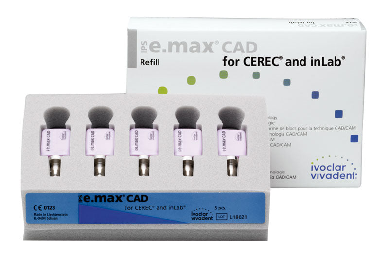 IPS E.MAX CEREC/INLAB Size I12 LT BL2 