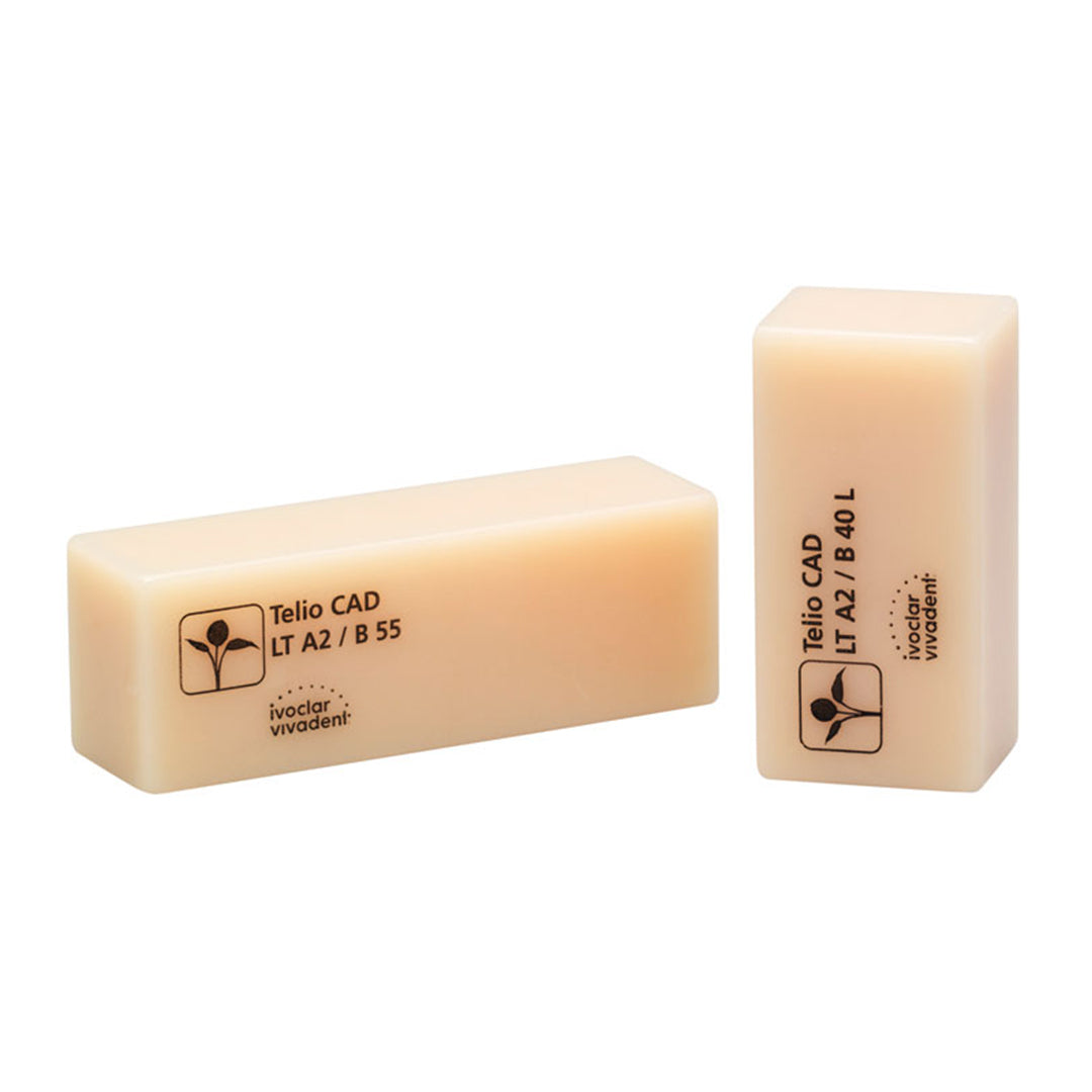 Telio CAD CEREC/inLab Size B55 (Translucency: LT) A1 