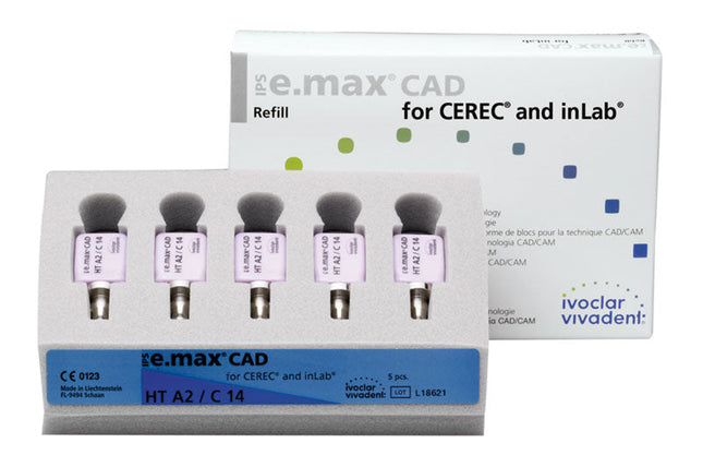 IPS E.MAX CEREC/INLAB Size C14 HT A2 