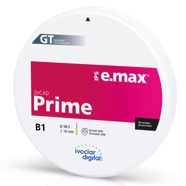 IPS e.max ZirCAD Prime B1 98.5-16/1 