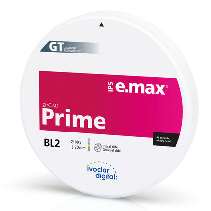 IPS e.max ZirCAD Prime BL2 98.5-20/1 