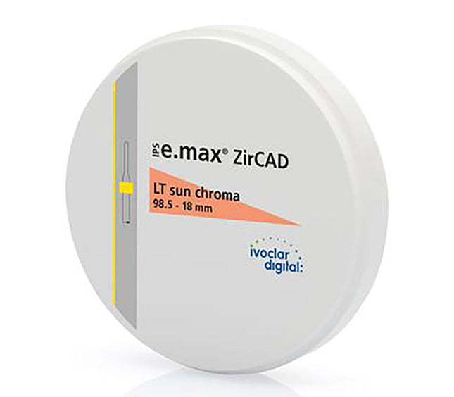 IPS e.max ZirCAD LT Sun Chroma 98.5-18/1 