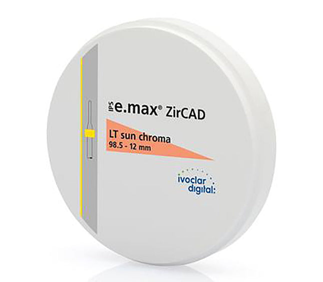 IPS e.max ZirCAD LT Sun Chroma 98.5-25/1 