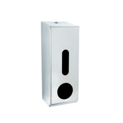 Synergise Standard 3 Roll Tissue Dispenser in Polished