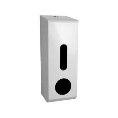 Synergise Standard 3 Roll Toilet Tissue Dispenser in White
