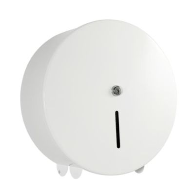 Synergise Maxi-Jumbo 12" Toilet Roll Dispenser in White