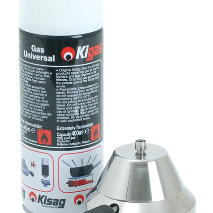 Kisag Bunsen Burner Stainless Steel 