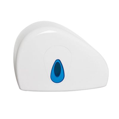 Modular Small 8" Stub Roll Dispenser with Choice of Coloured Windows