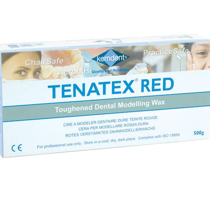 Tenatex Red Sheet Wax 