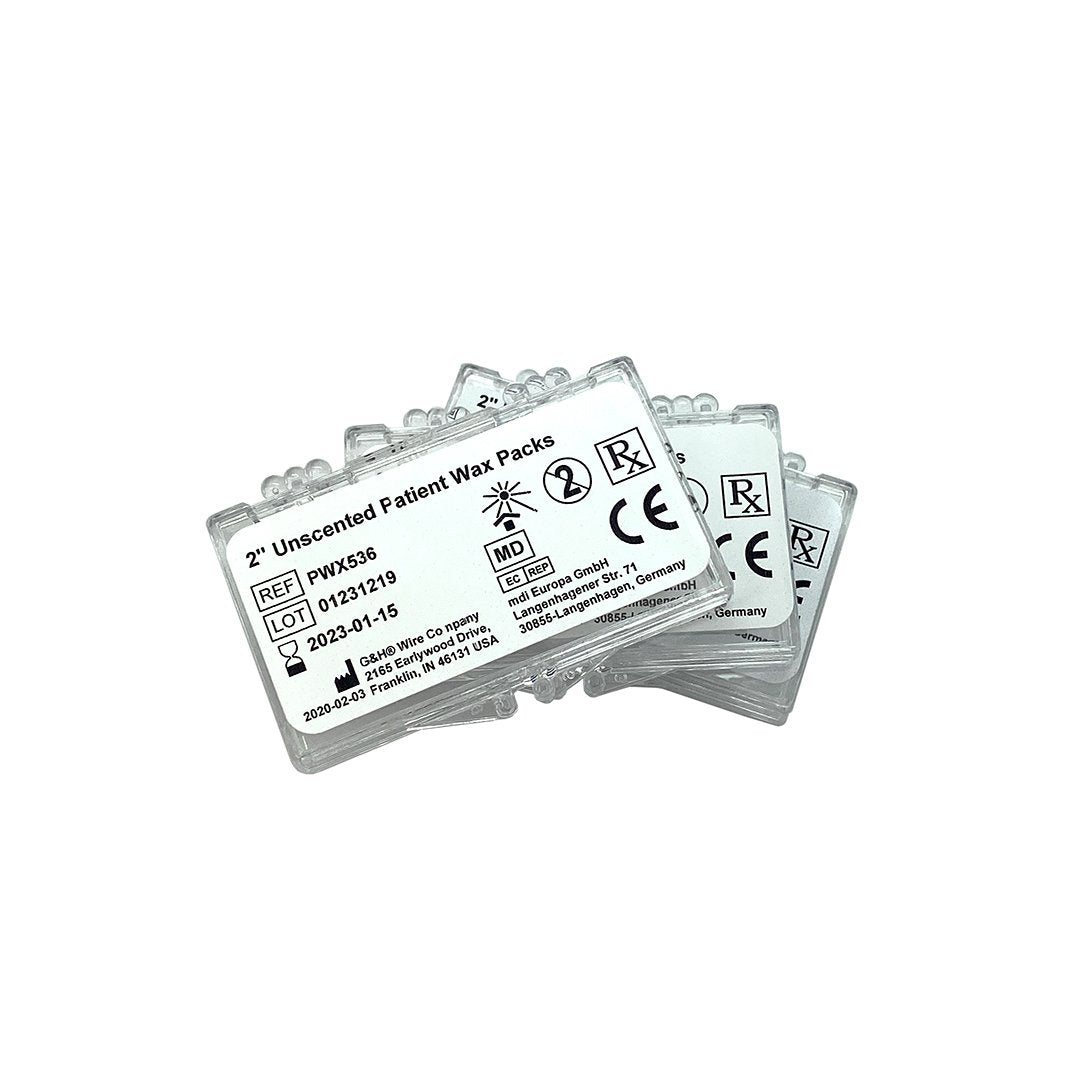 Patient Wax Packs Unscented 