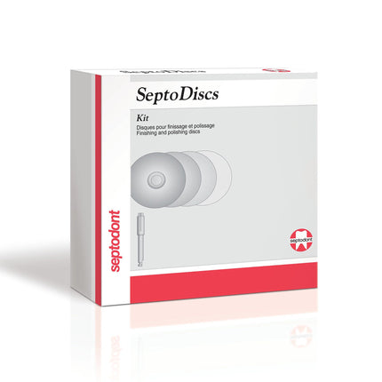 SeptoDiscs Kit: 120 Assorted + 1 mandrel 