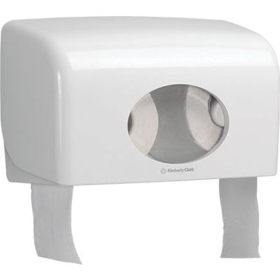 Kimberly Clarke Aquarius Toilet Roll Dispenser Twin Roll 6992