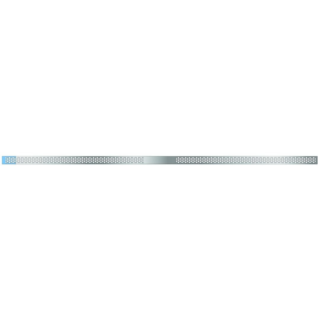 Flex-View Strips Narrow 2.5mm Medium Grit Blue S/Sided 