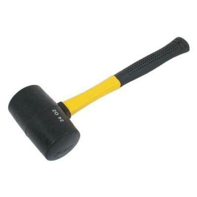 Rubber Mallet with Wooden Handle