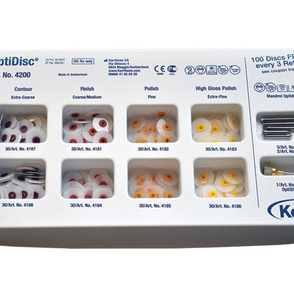 OptiDisc General Assorted Kit 9.6mm, 12.6mm 