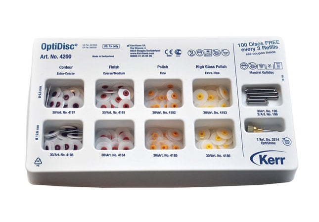 OptiDisc General Assorted Kit 9.6mm, 12.6mm 