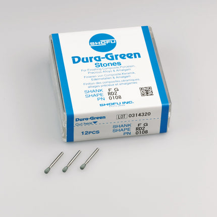 Dura-Green Stones Round RD2 FG (Ref, 0108) 